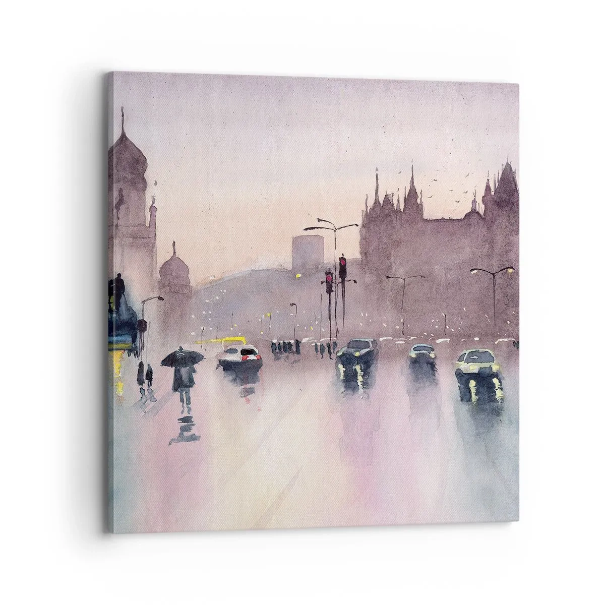 Canvas picture - In a Rainy Fog - 70x70 cm