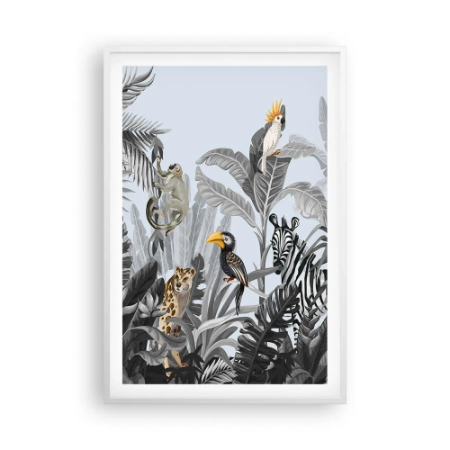 Poster in white frmae - African Fairy Tale - 61x91 cm
