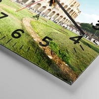 Clock face with numbers