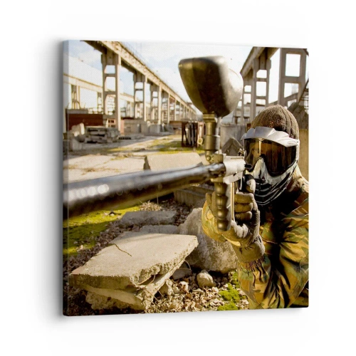 Canvas picture - You Can Be a Hero Too - 30x30 cm