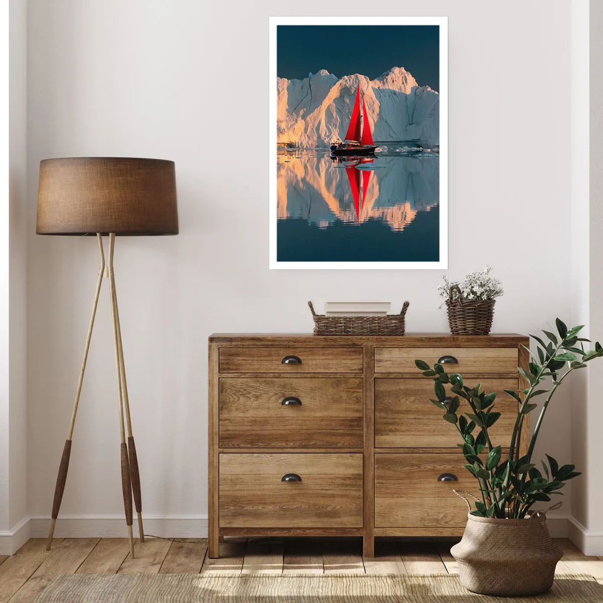 Poster - On the Edge of the World - 40x50 cm