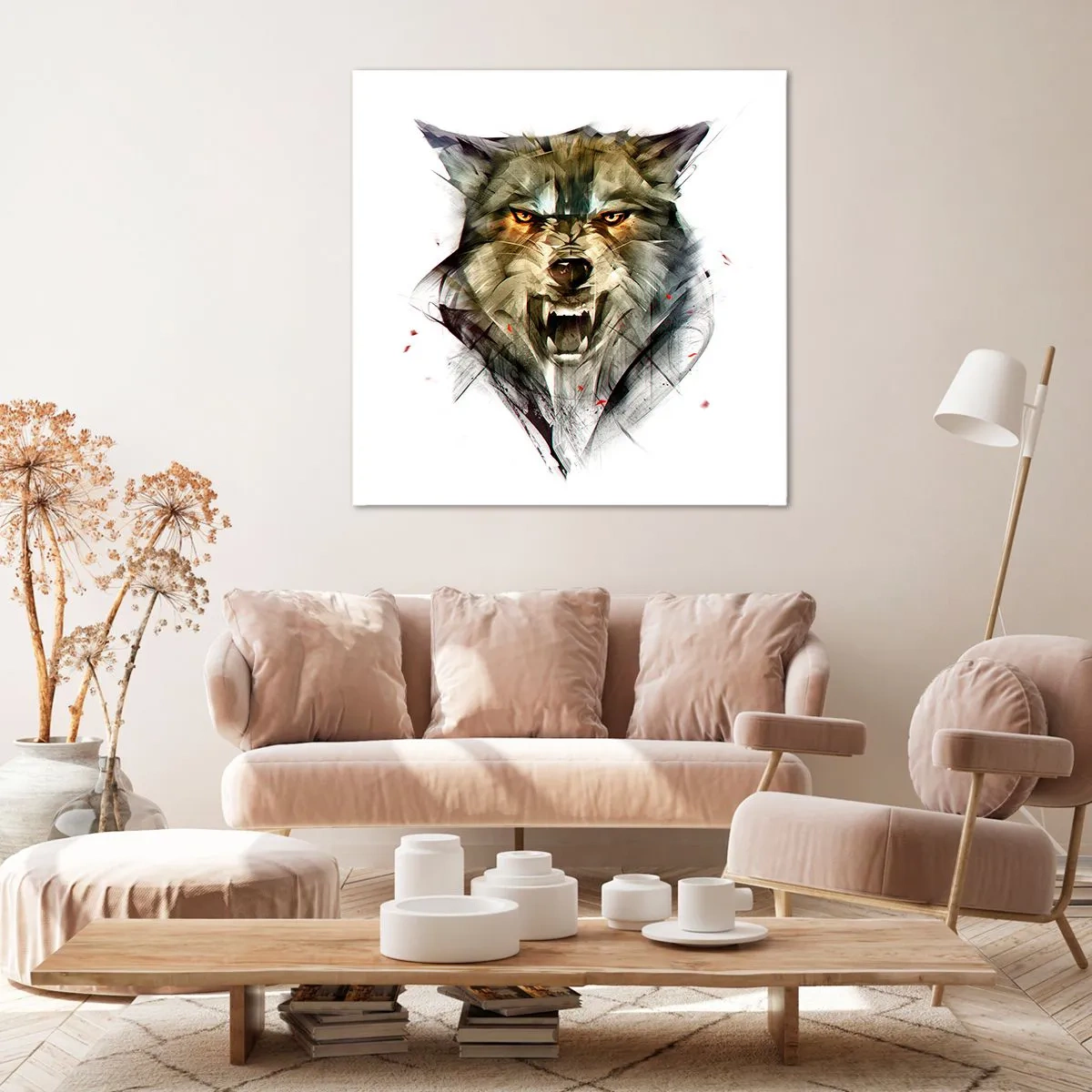 Canvas picture - Stand Back! - 30x30 cm