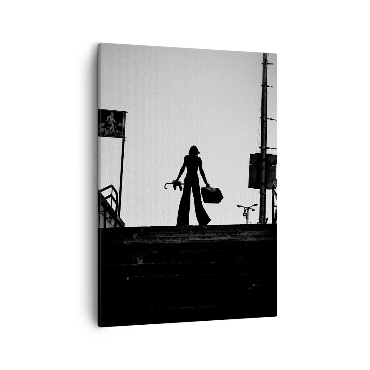 Canvas picture - City Wander - 50x70 cm