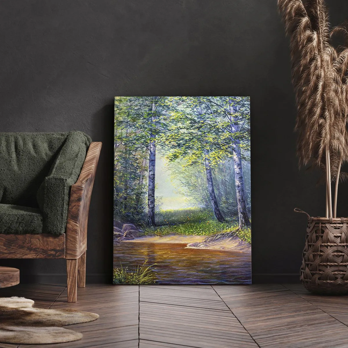 Canvas picture - Idyllic Scenery - 70x100 cm