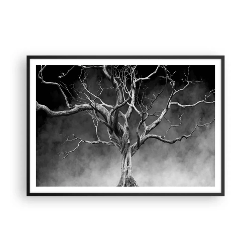 Poster in black frame - Primordial and Sacred - 100x70 cm