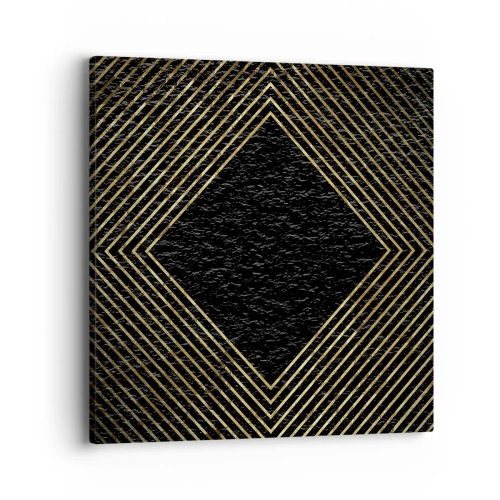 Canvas picture - Geometry Glamour Style - 40x40 cm