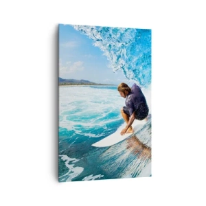 Canvas picture - Dancing with Waves - 80x120 cm