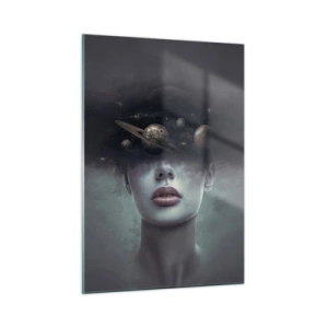 Glass picture - And Planets are Revolving… - 50x70 cm