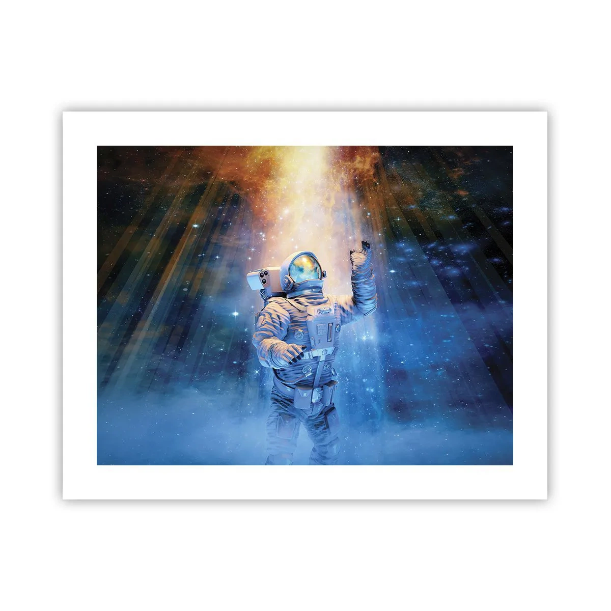 Poster - Finally at the Destination - 50x40 cm