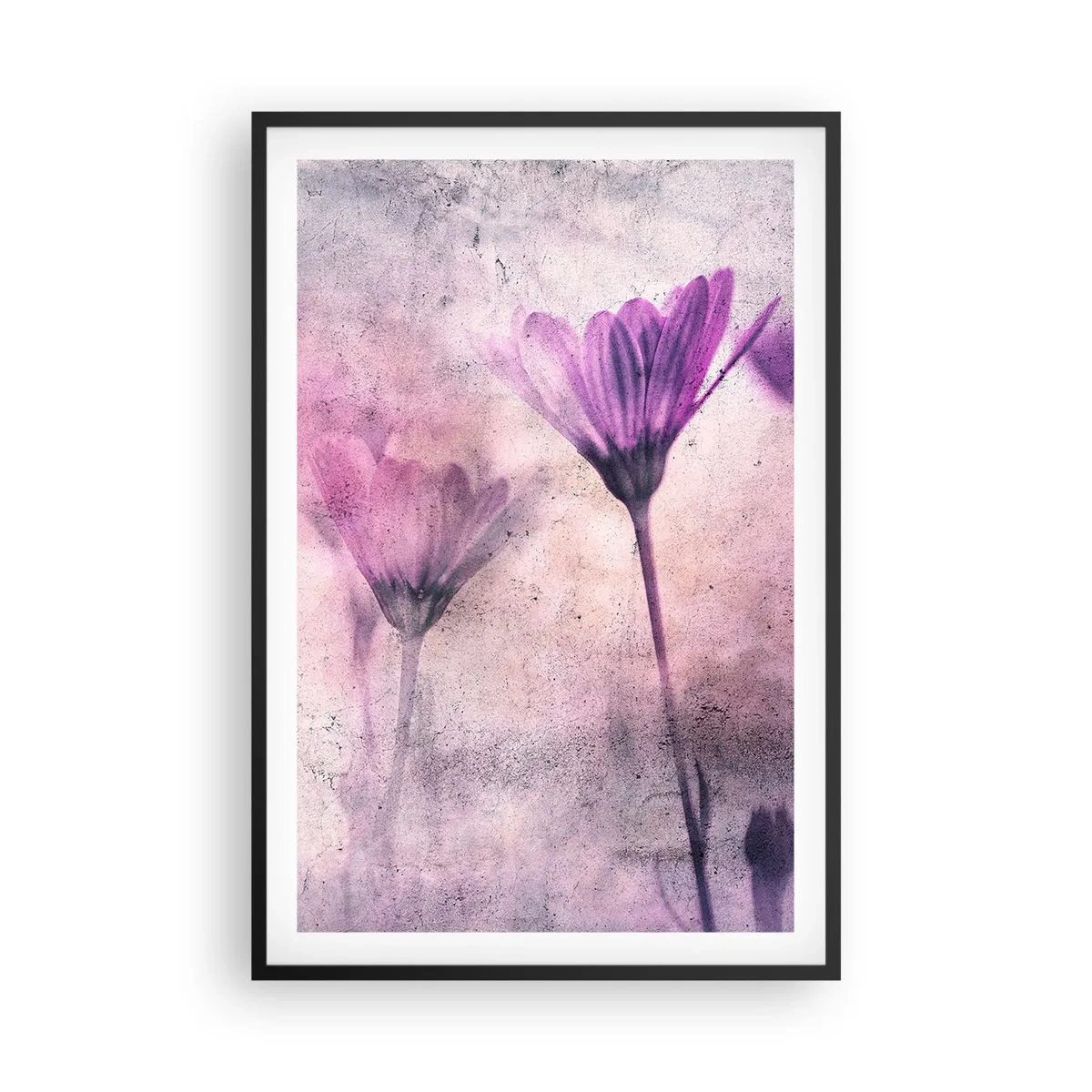 Poster in black frame - Dream of Flowers - 61x91 cm