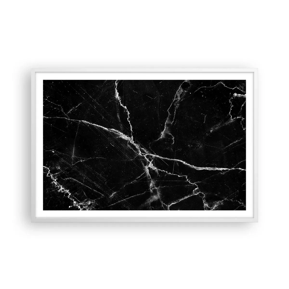 Poster in white frmae - The Secret Life of a Stone - 91x61 cm