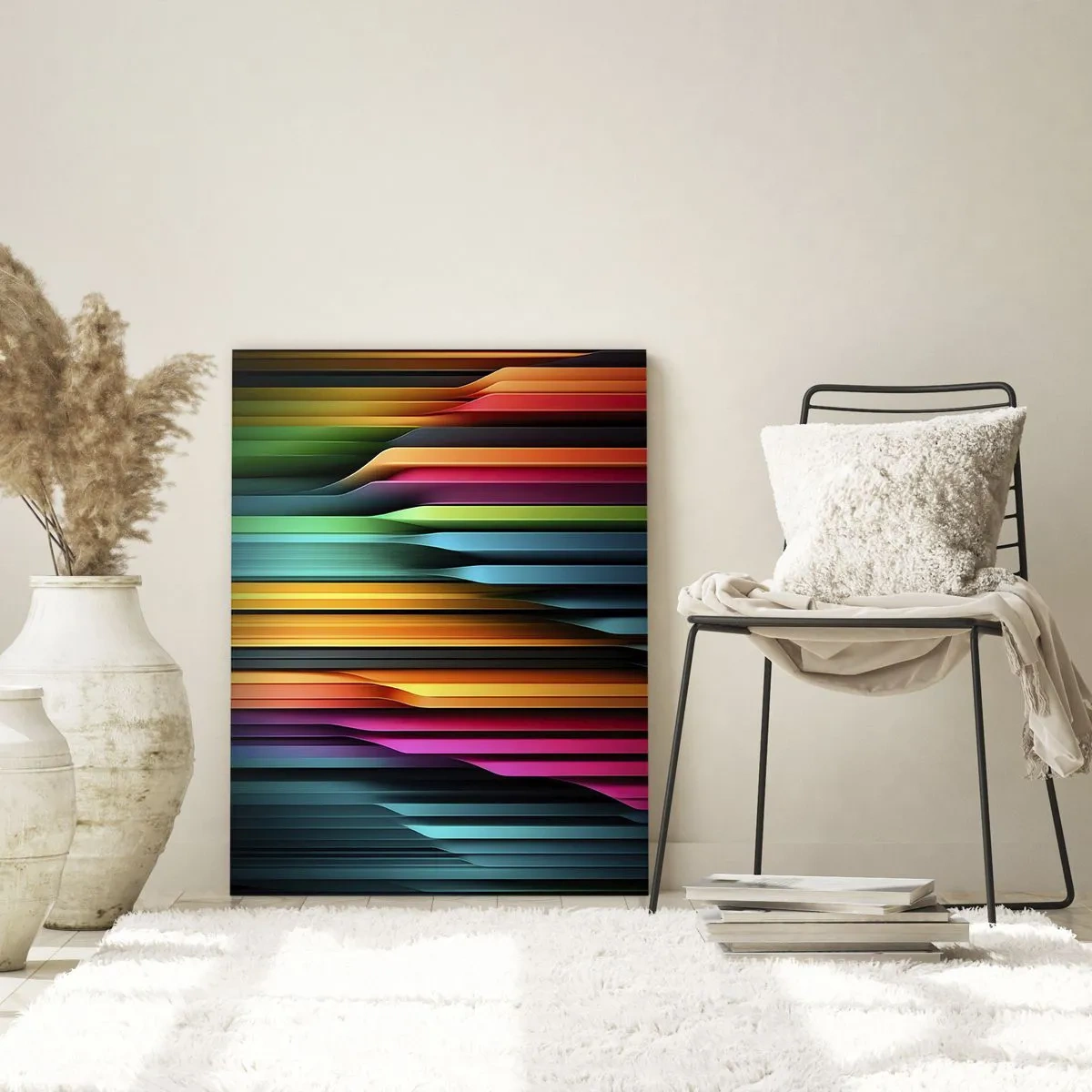 Glass picture - Light Organs - 50x70 cm