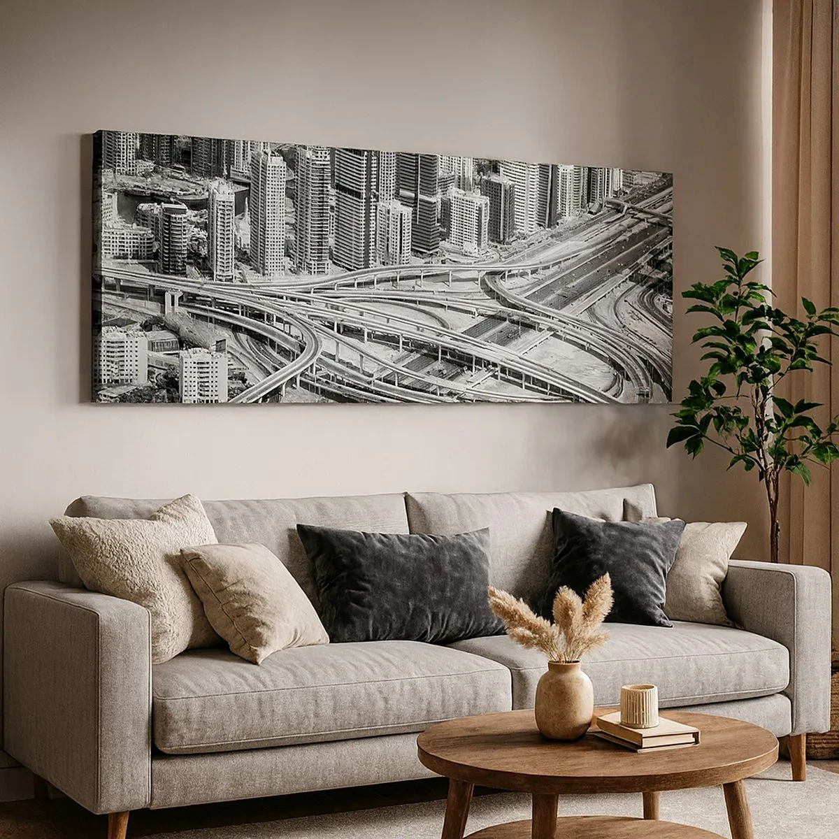 Canvas picture - Dubai - Impossible City - 100x40 cm