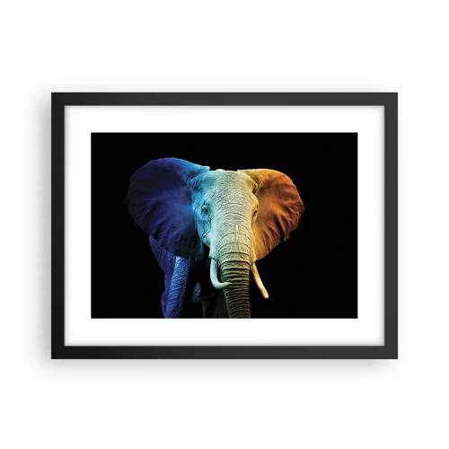 Poster in black frame - Eccentric, Not a Weirdo - 40x30 cm