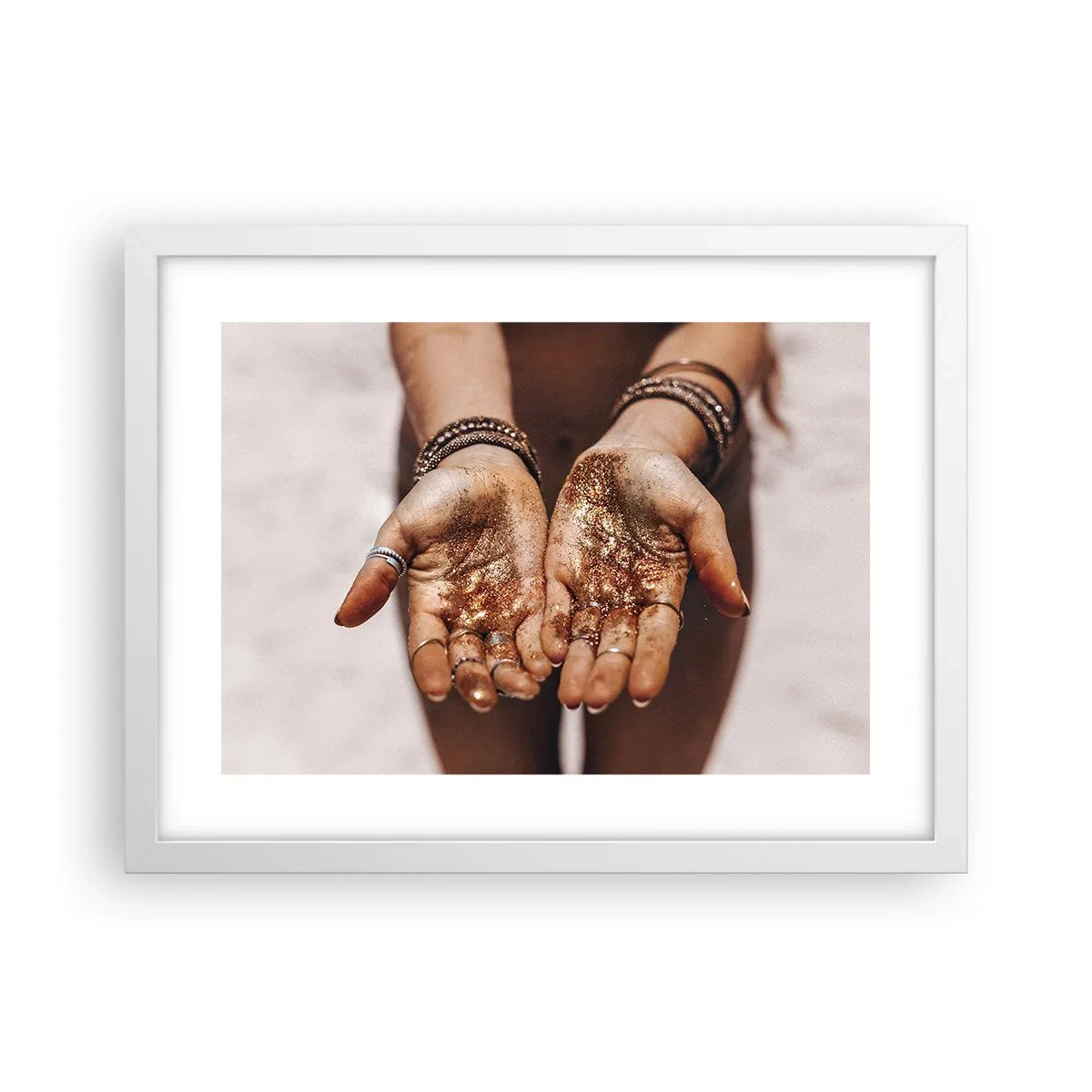 Poster in white frmae - Gift for You - 40x30 cm