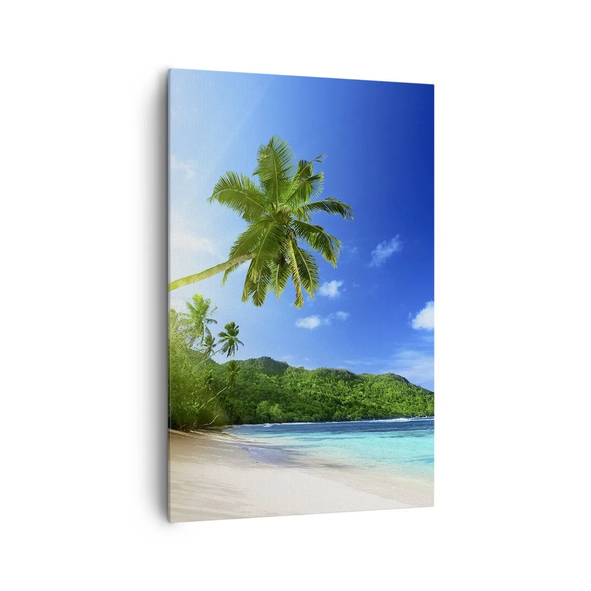 Canvas picture - Mild Touch of the Tropics - 80x120 cm