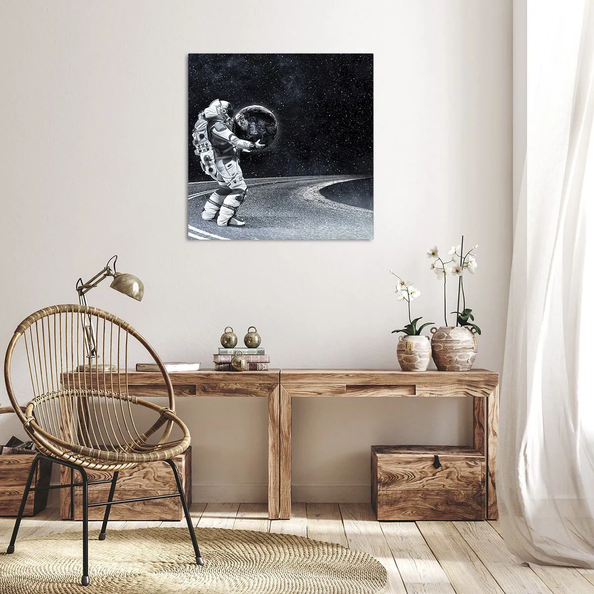 Canvas picture - On the Milky Way - 60x60 cm