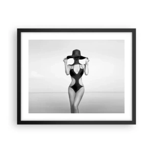 Poster in black frame - My Name Is: Elegance - 50x40 cm