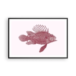 Poster in black frame - Dweller of Exotic Waters - 91x61 cm