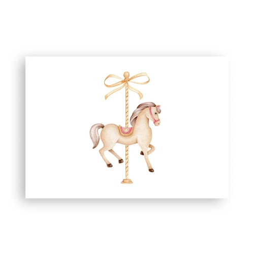 Poster - Graceful Trot - 100x70 cm