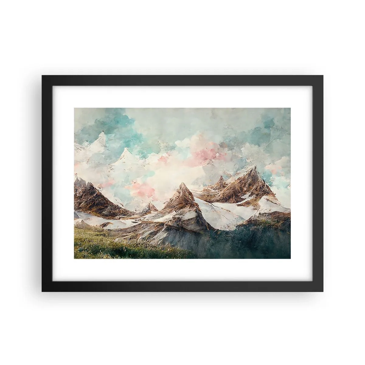 Poster in black frame - Rocky Blades - 40x30 cm