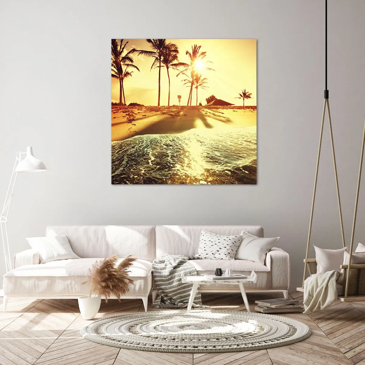 Canvas picture - Californian Afternoon - 50x50 cm