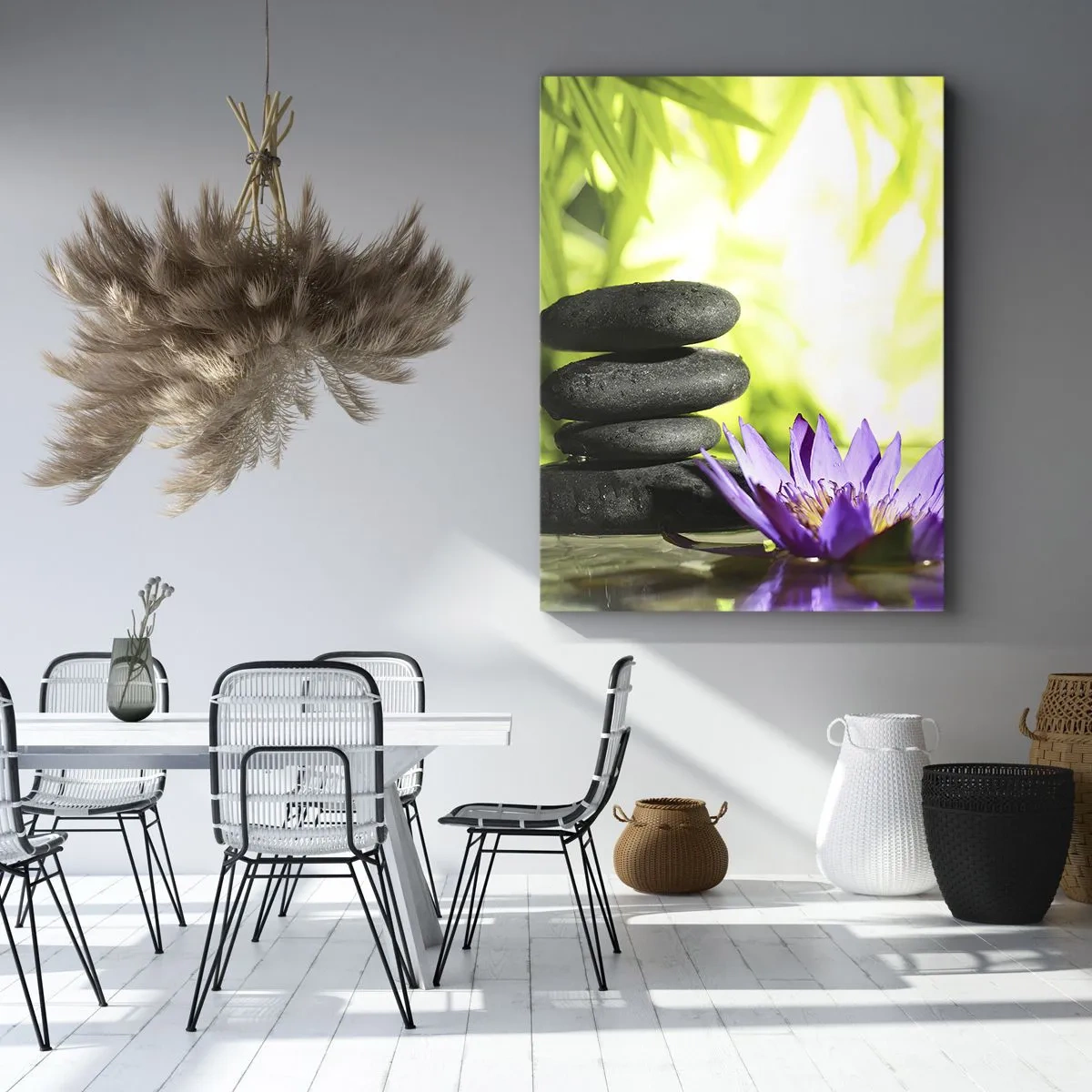 Canvas picture - In a Bamboo Grove - 70x100 cm