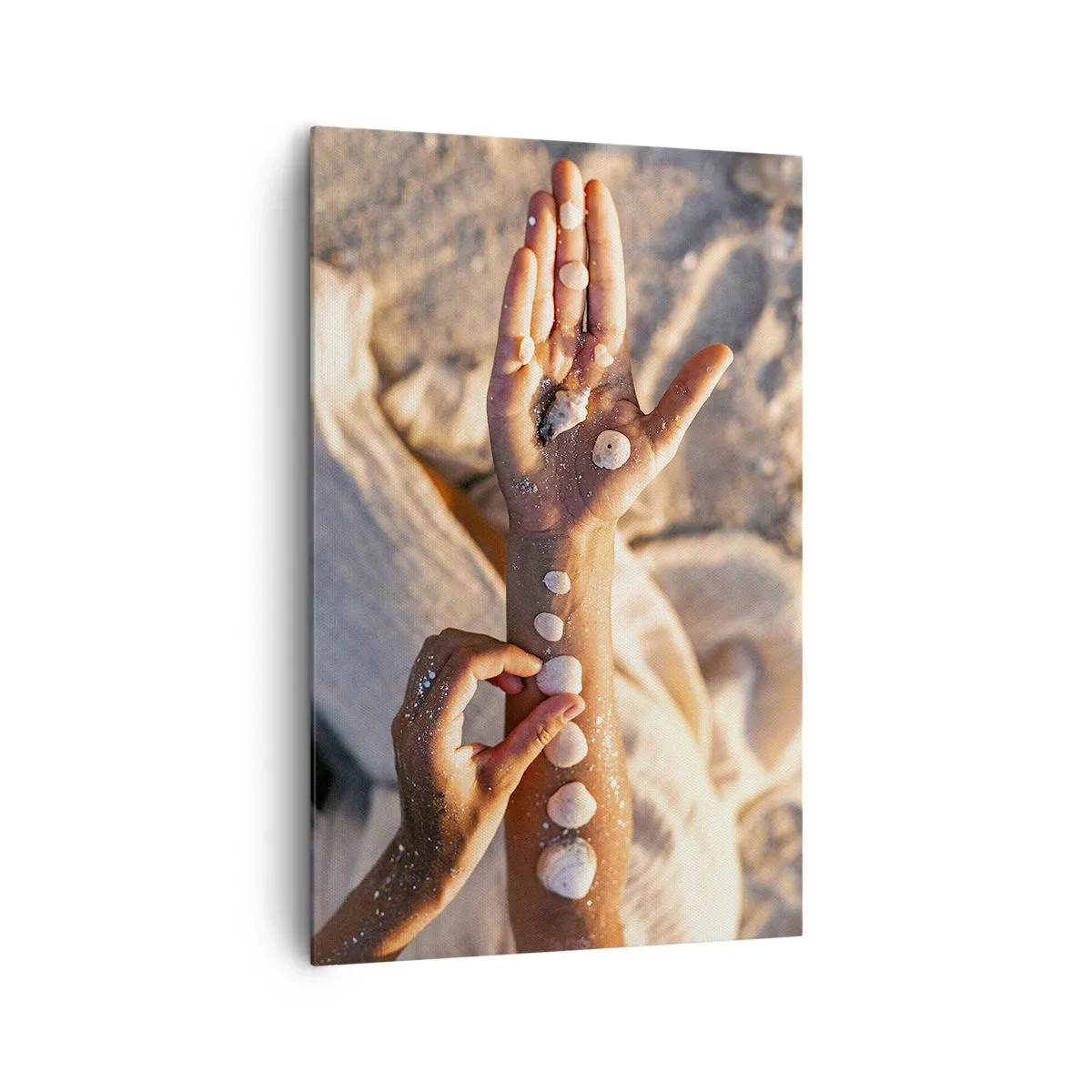 Canvas picture - Beauty at Hand - 80x120 cm