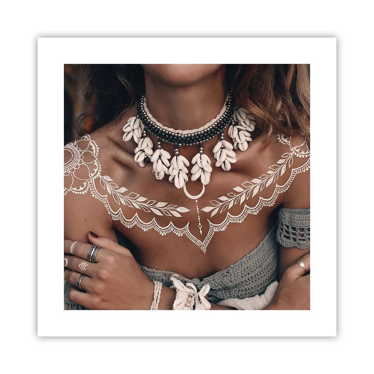 Poster - Talismans, Rituals of Womanhood - 40x40 cm