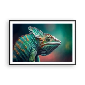 Poster in black frame - Can You See Me? That's Too Bad... - 91x61 cm