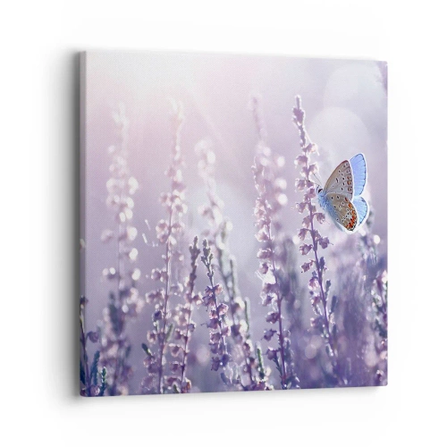 Canvas picture - Kiss of a Butterfly - 40x40 cm