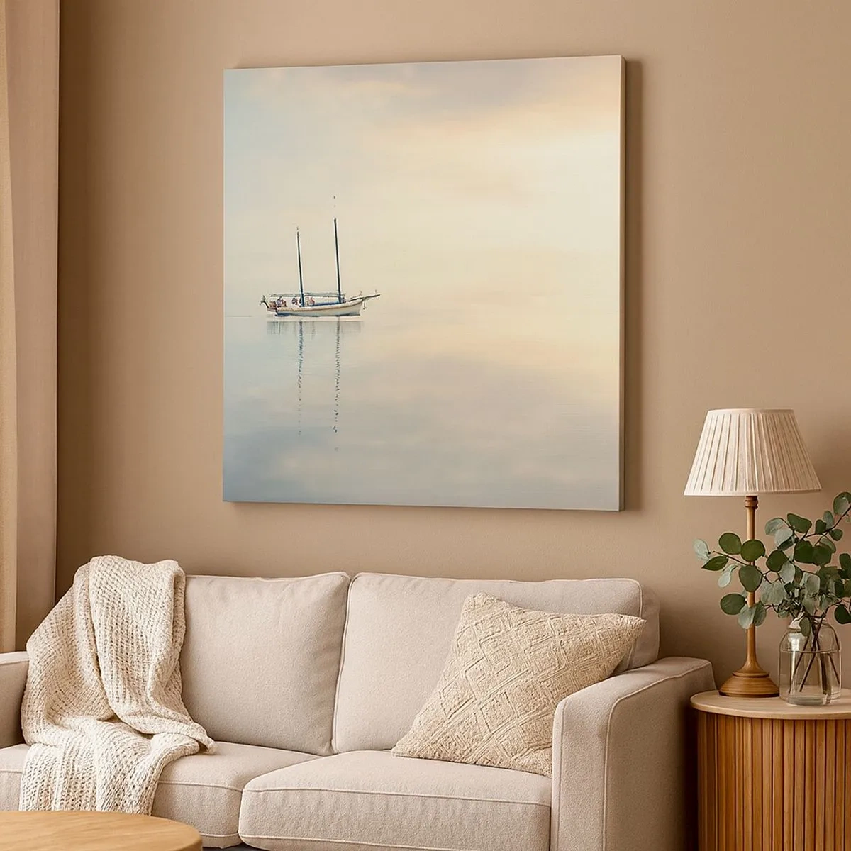 Canvas picture - In the Sea of Silence - 30x30 cm