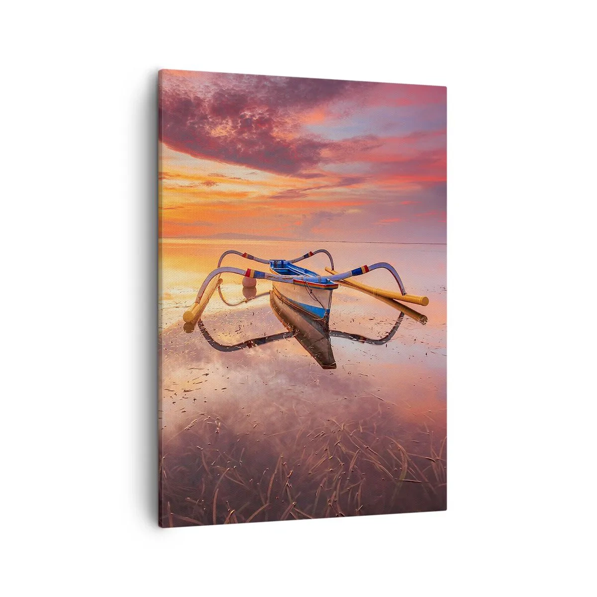 Canvas picture - Tranquility of Tropical Evening - 50x70 cm