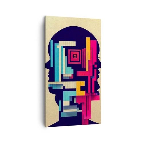 Canvas picture - New Ties - 45x80 cm