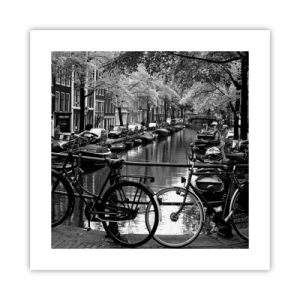 Poster - A Very Dutch View - 40x40 cm