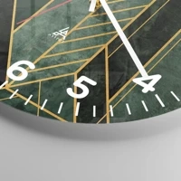 Clock face with numbers