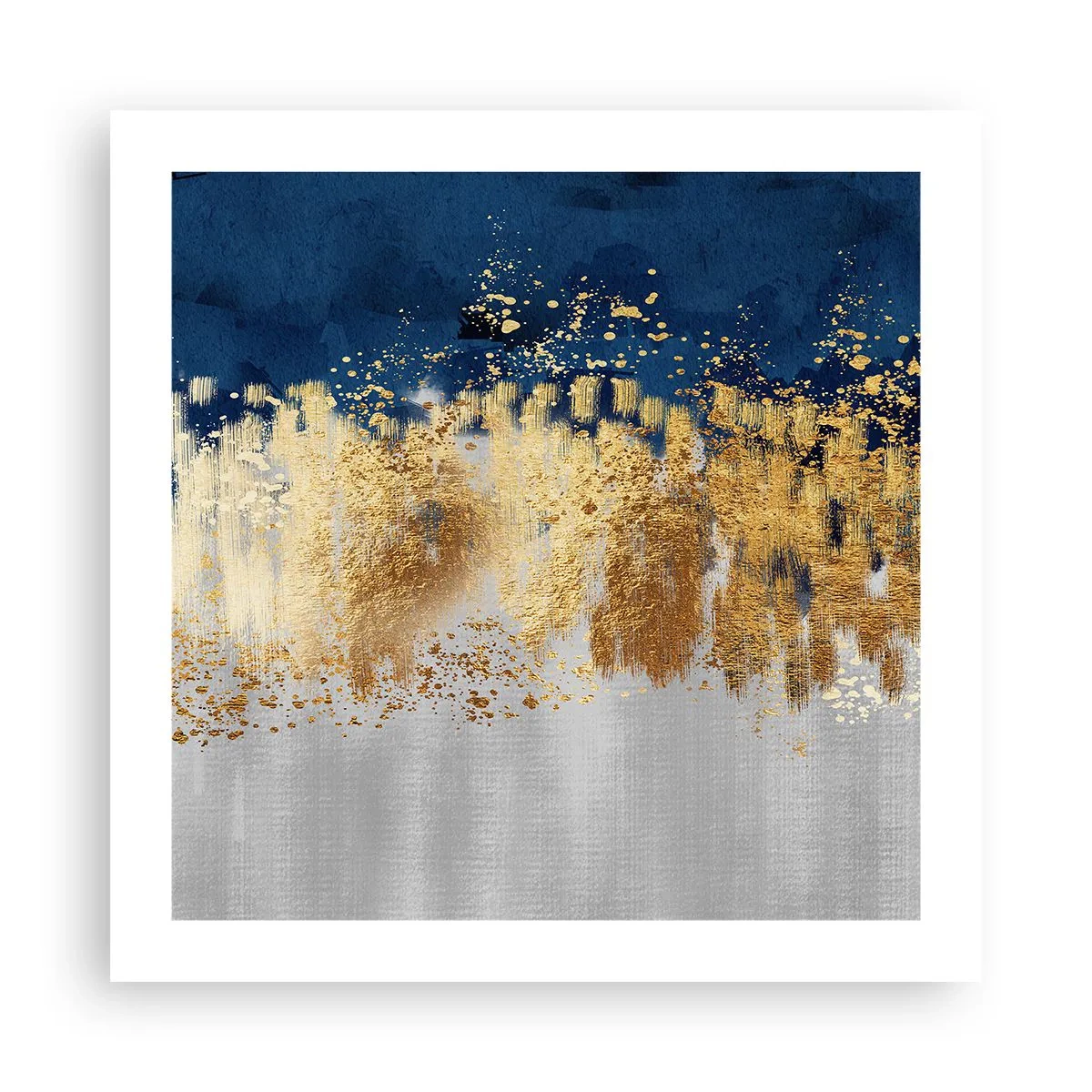 Poster - Modern Composition and Twinkle - 50x50 cm