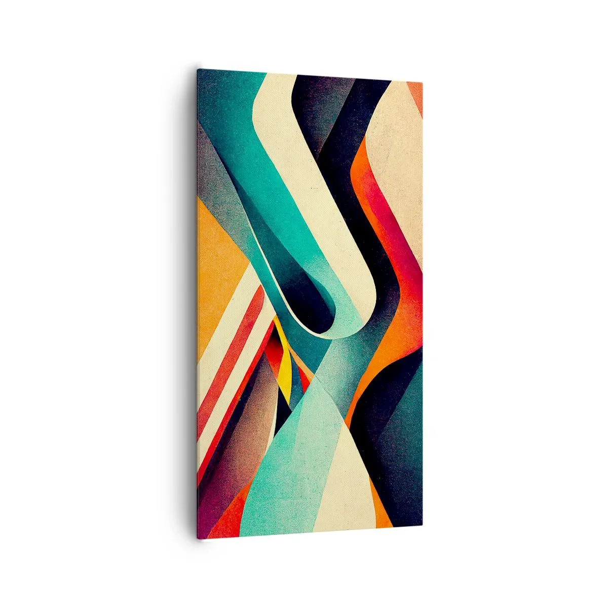 Canvas picture - Intense Composition - 65x120 cm