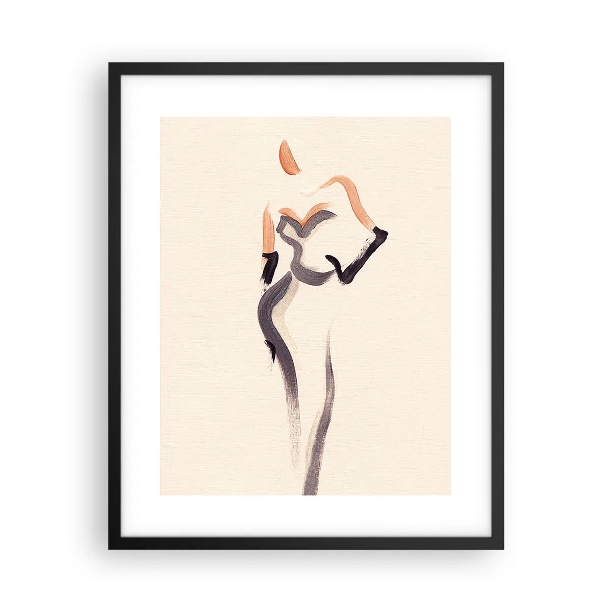 Poster in black frame - From Golden Years of Hollywood - 40x50 cm