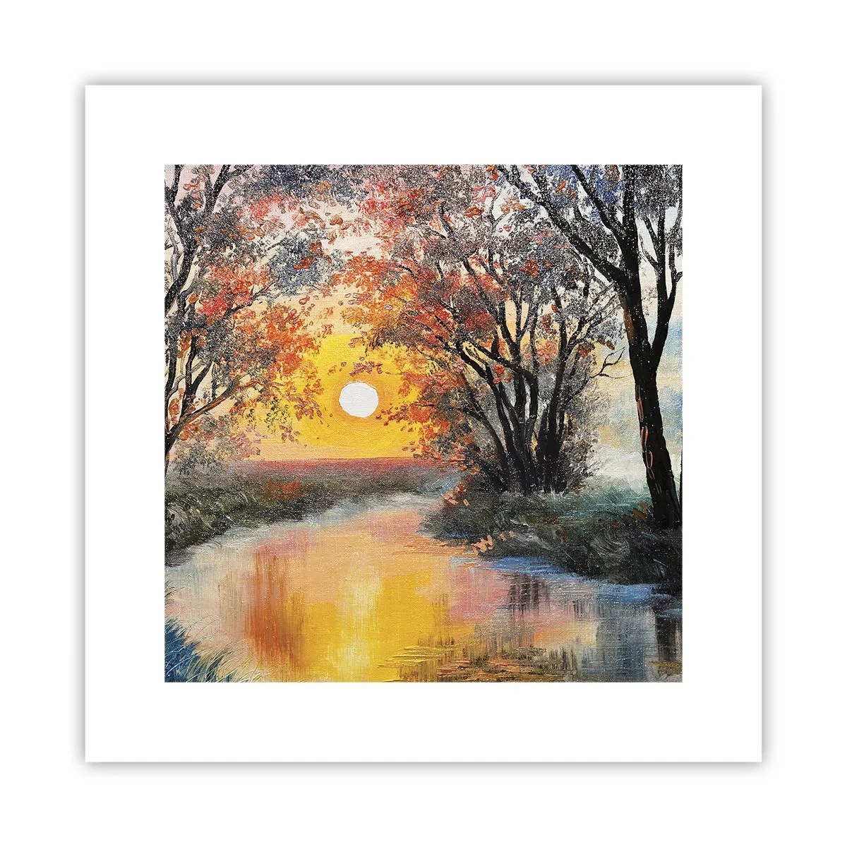 Poster - Autumn Impressions - 30x30 cm
