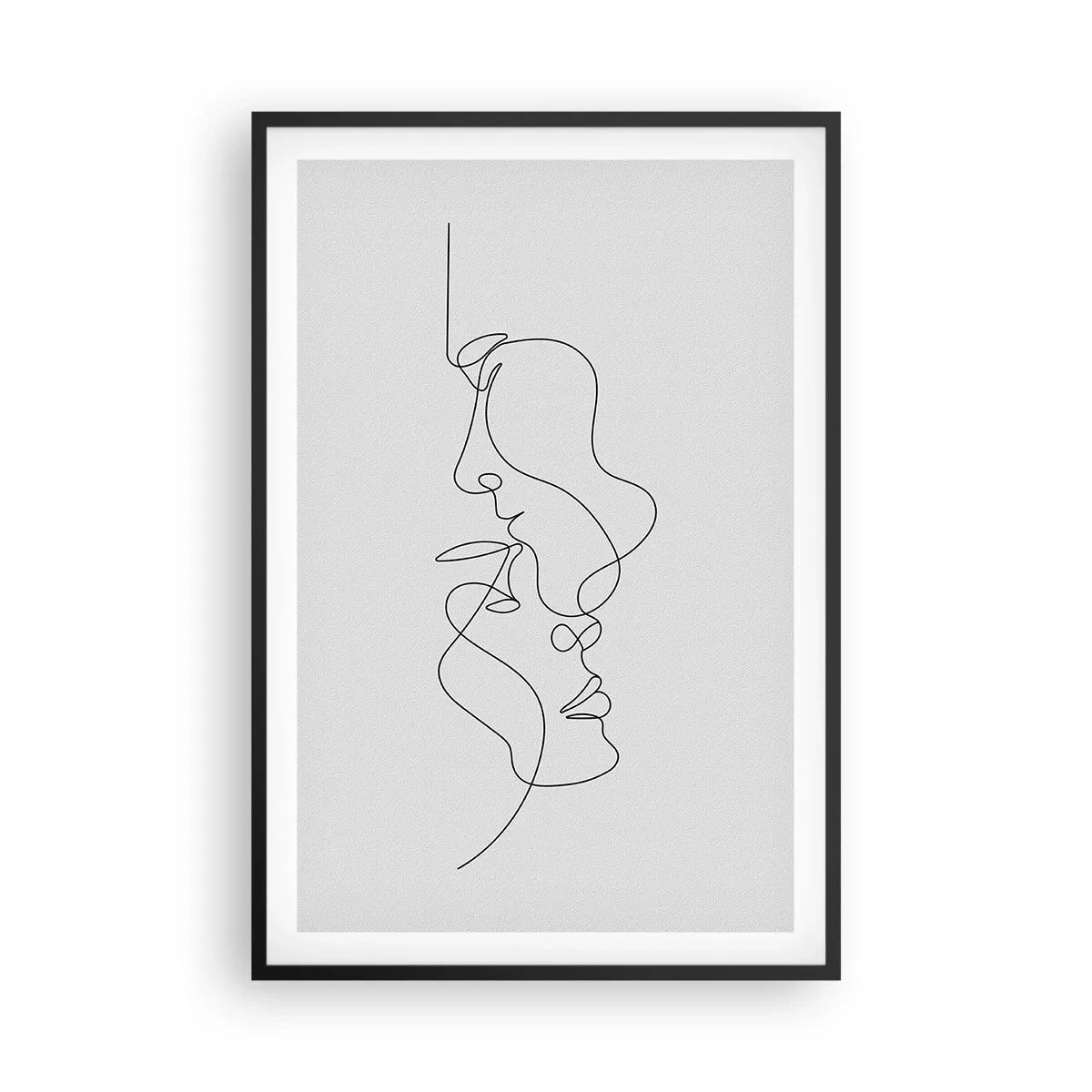 Poster in black frame - Ardour of Desires - 61x91 cm