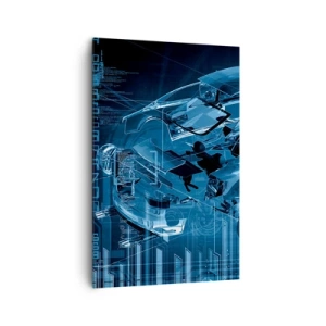 Canvas picture - Engineering Anatomy - 80x120 cm