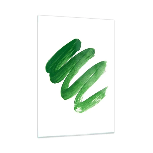 Glass picture - Green Joke - 50x70 cm