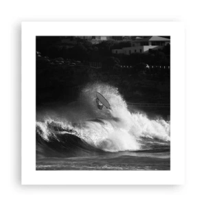 Poster - Challenge Accepted! - 40x40 cm