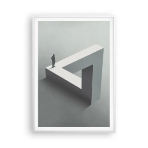 Poster in white frmae - And Yet It Is Possible - 70x100 cm