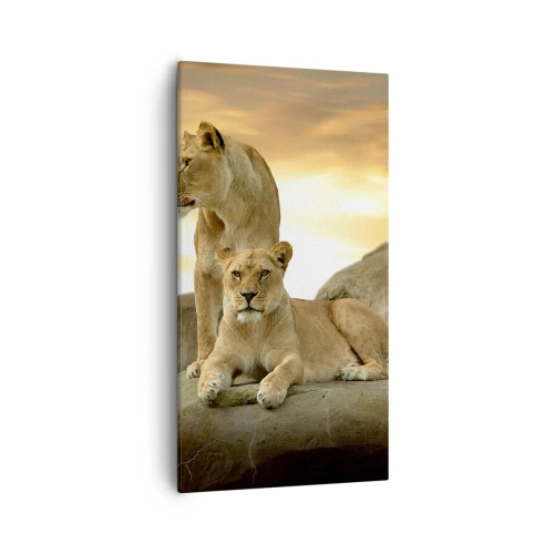 Canvas picture - Royal Majesty - 55x100 cm