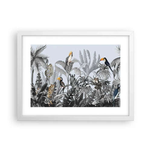 Poster in white frmae - African Fairy Tale - 40x30 cm