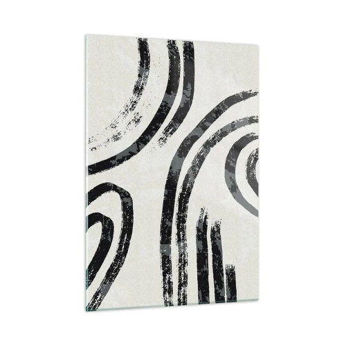 Glass picture - Stopped Half Way - 50x70 cm