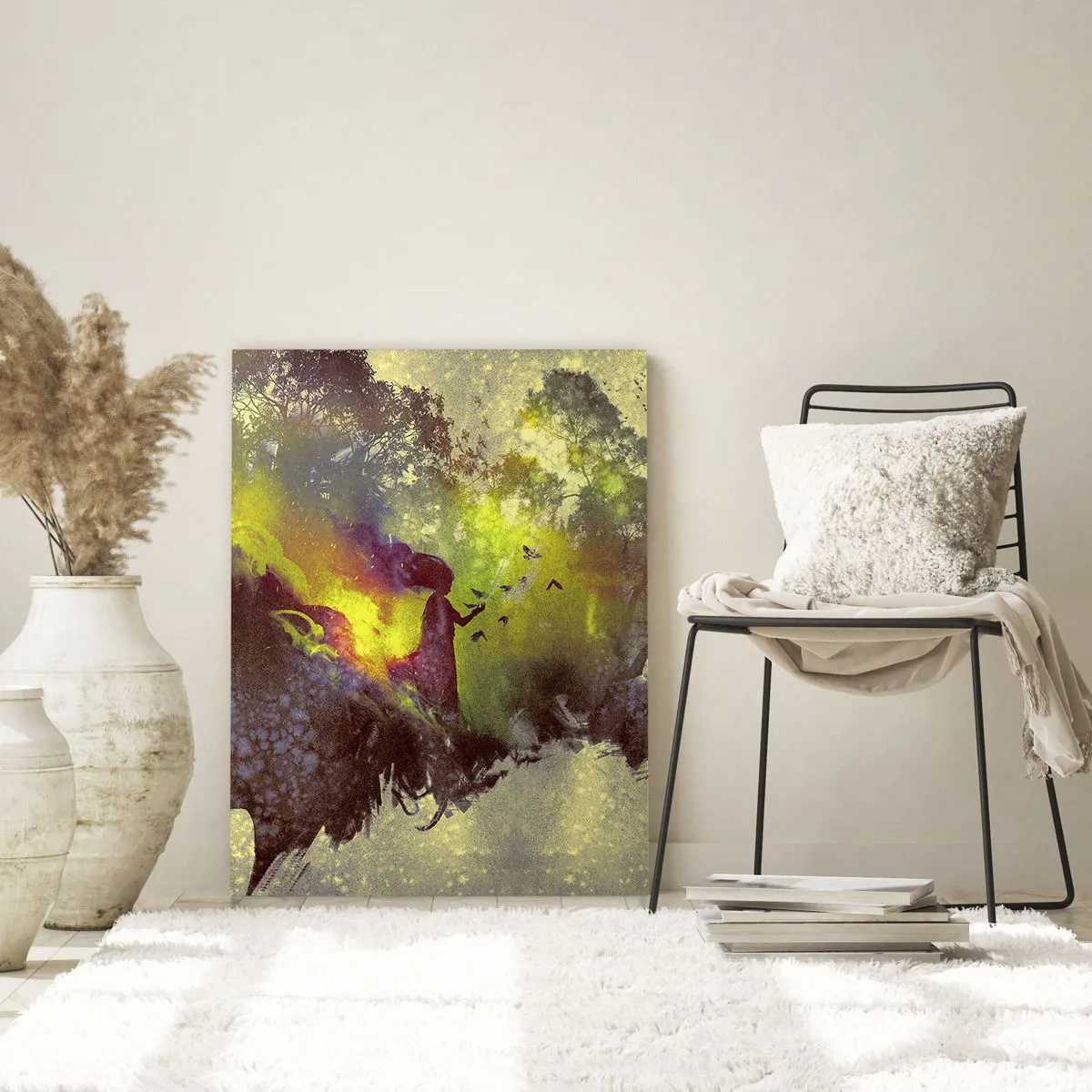 Glass picture - Mother Nature - 50x70 cm