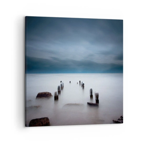 Canvas picture - Pensive Lake - 50x50 cm